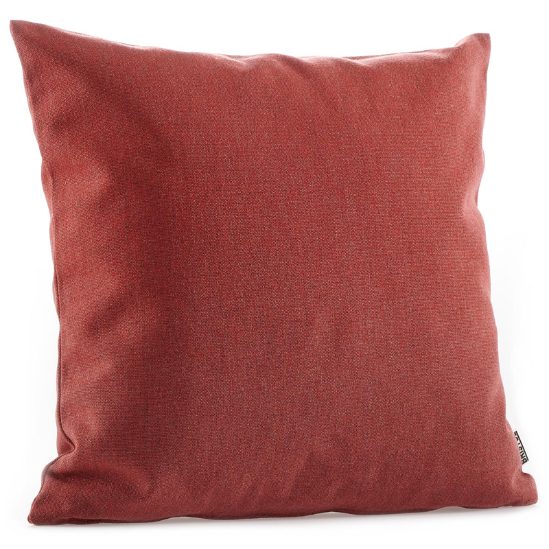 Coussin déco 45 x 45 cm en all weather sunbrella® luxe heritage scarlet