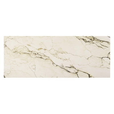 Nano tuintafel rechthoekig in zwart aluminium en volkeramiek colorado dunes - L 280 x B 110 x H 75 cm