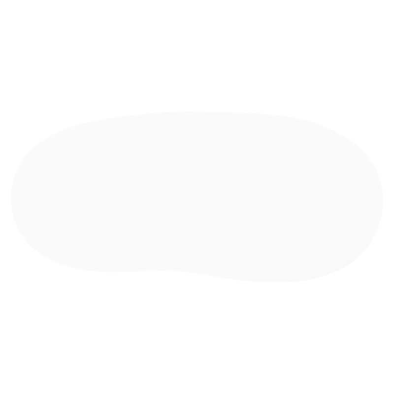 Amico tuintafel organisch in zwart aluminium en volkeramiek Arctic White - L 240 x B 110 x H 73.5 cm