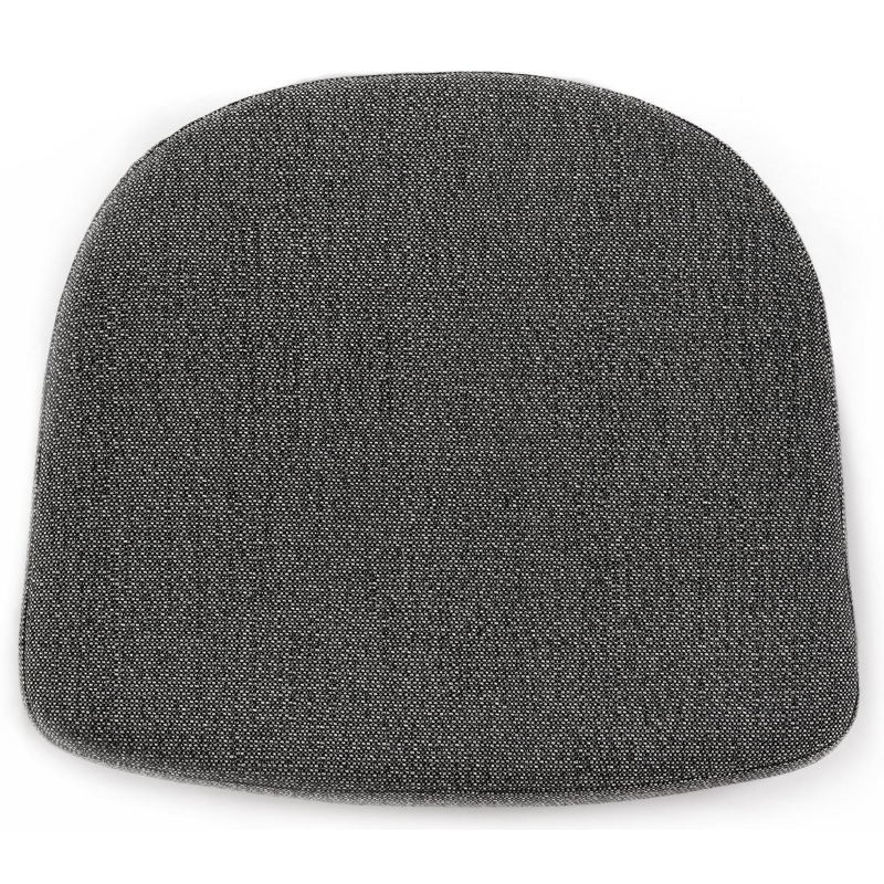 Lacrima tuinstoel in zwart aluminium en zwart verticaal geweven ronde rope met kussen in savane tornado all weather sunbrella® luxe