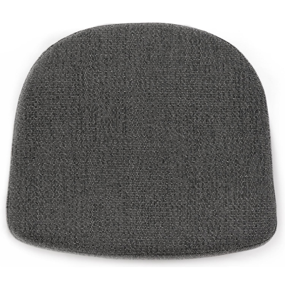 Lacrima tuinstoel in zwart aluminium en zwart verticaal geweven ronde rope met kussen in savane tornado all weather sunbrella® luxe