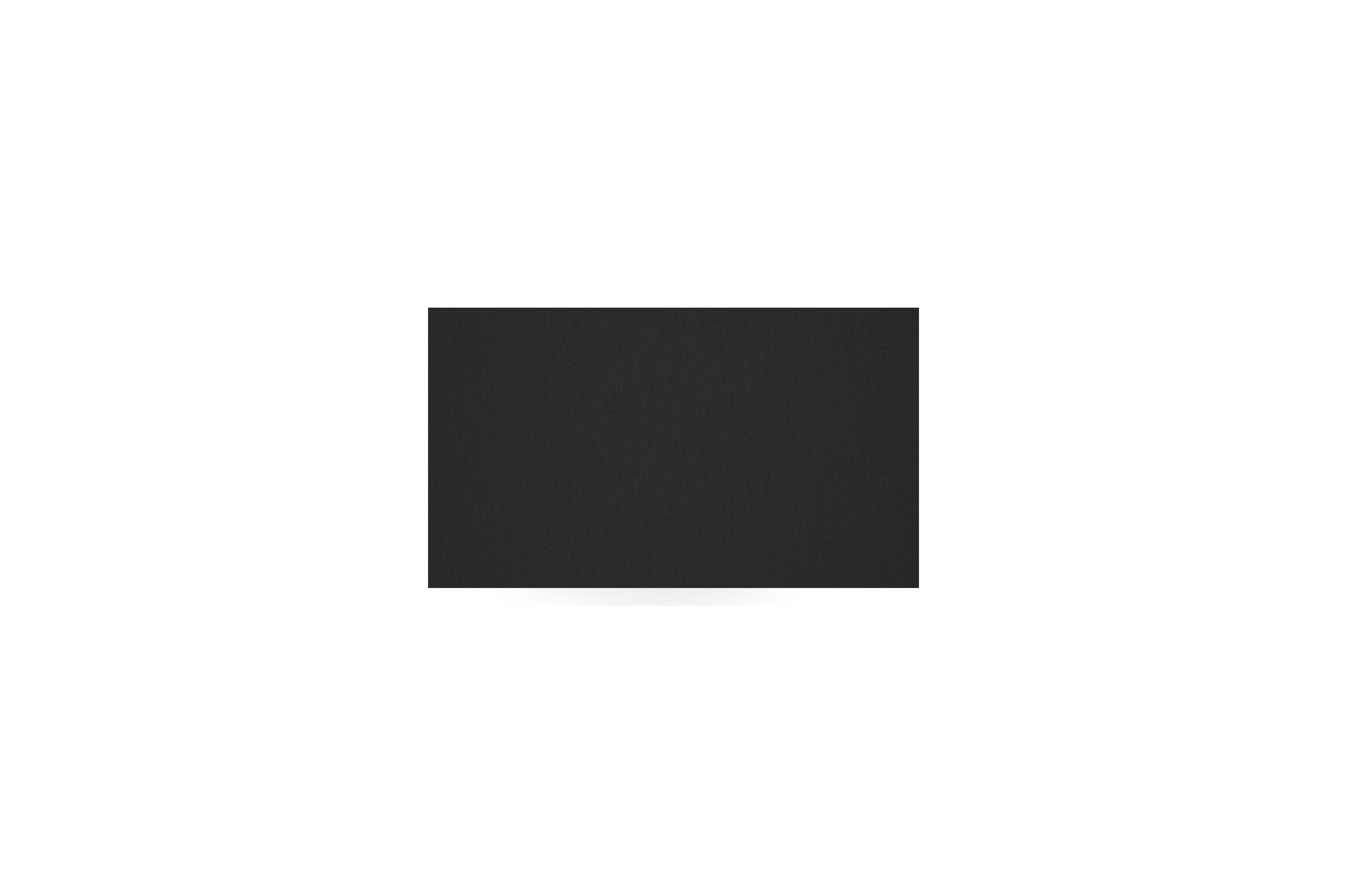 Cirello Pop up loungetafel in zwart aluminium en zwart volkeramiek - L 140 x B 80 x H 71,6 cm