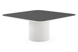 Afgerond vierkant - L 148 x B 148 x H 61 cm