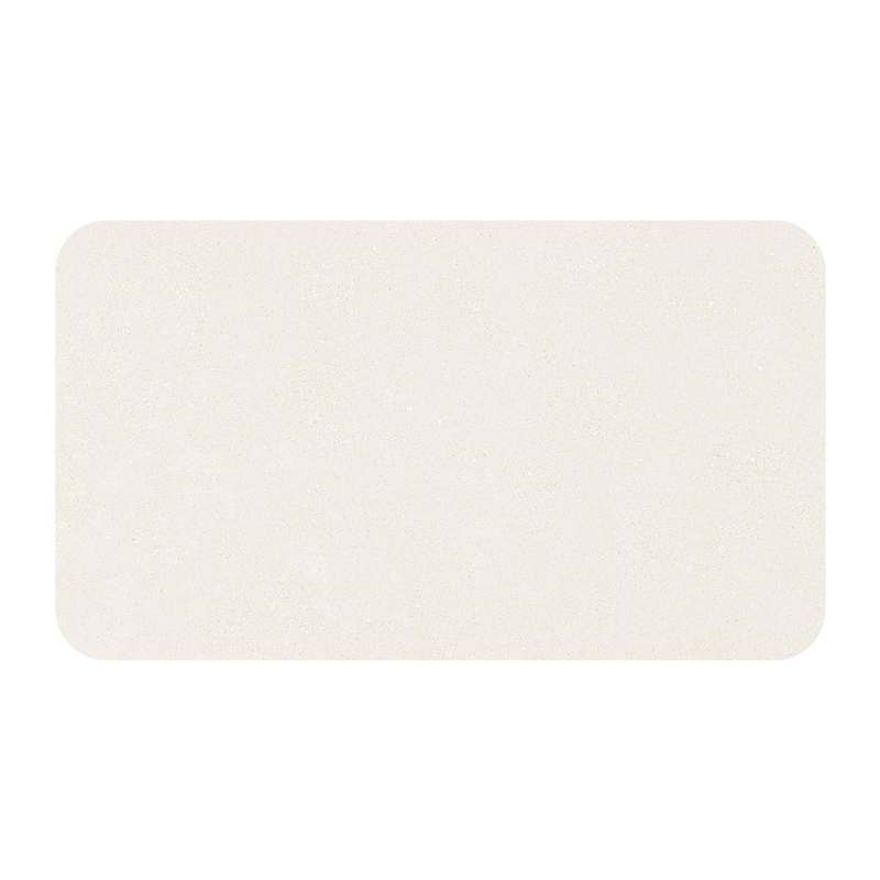 Orso tuintafel rechthoekig afgerond in beige aluminium en volkeramiek beige - L 140 x B 80 x H 75 cm