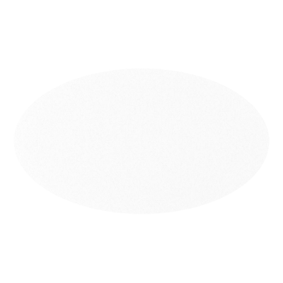 Fano tuintafel ovaal in zwart aluminium en volkeramiek Arctic White - L 140 x B 80 x H 74.5 cm