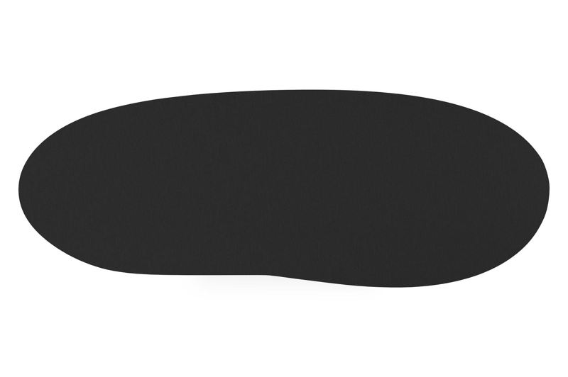 Organo tuintafel organisch in zwart aluminium en volkeramiek nero black - L 320 x B 120 x H 74 cm