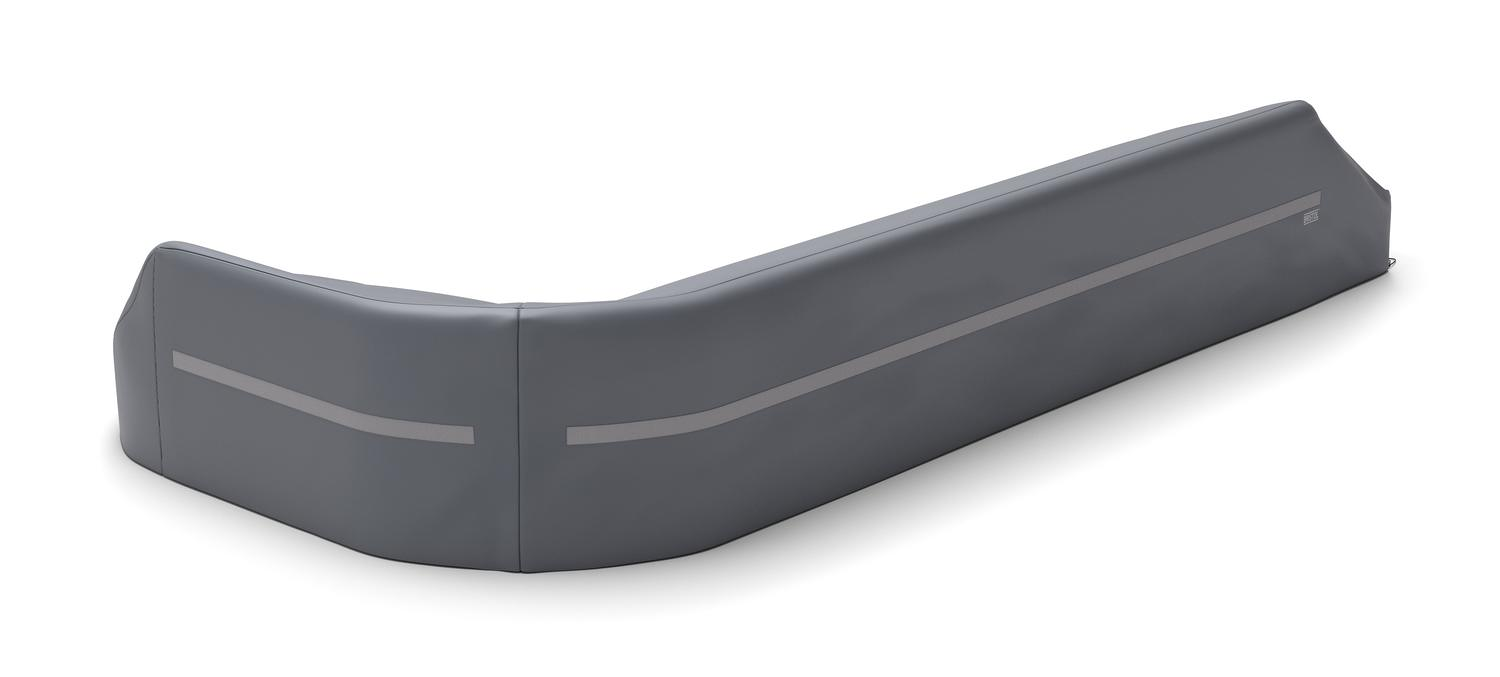 Donato beschermhoes lounge chaise longue links + 3-zit - L1: 413 cm x L2: 204 cm x B: 97 cm x H: 68 cm