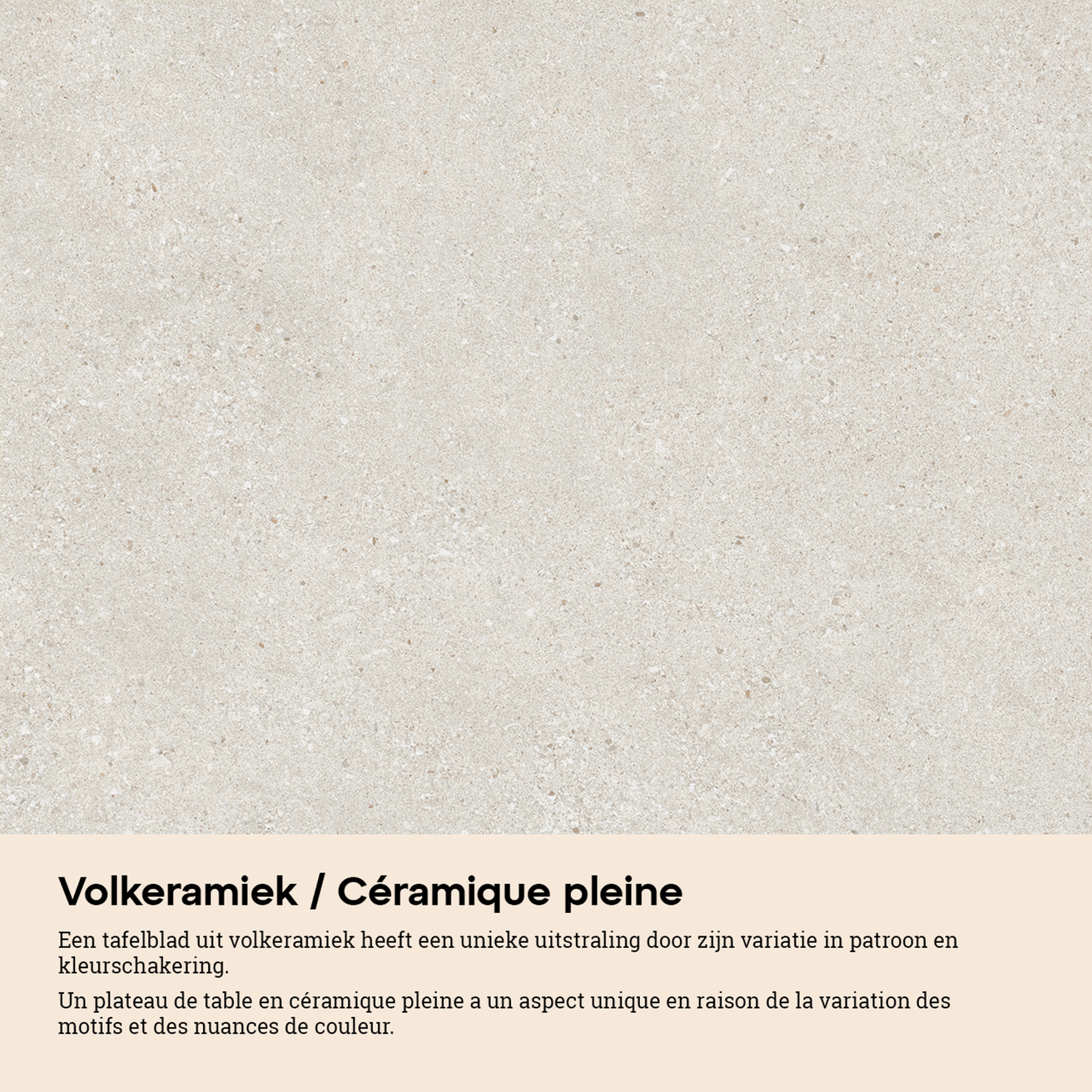 Fano tuintafel in wit aluminium en volkeramiek shilin - Dia. 85 x H 75 cm