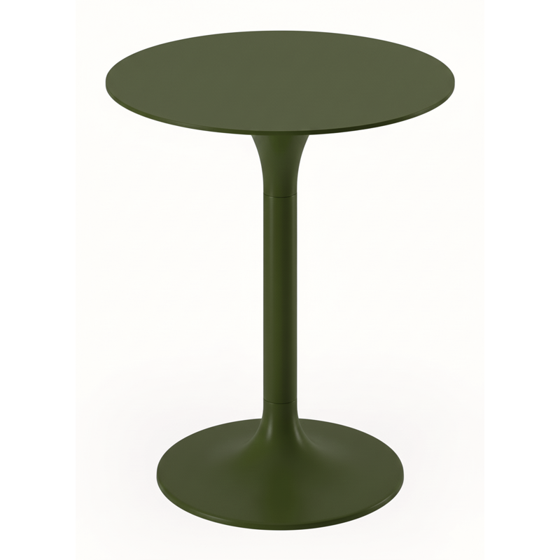Table d'appoint Fano en aluminium vert avec vert - Dia. 43 x H 51 cm