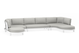 chaise longue - 2-zit - chaise longue