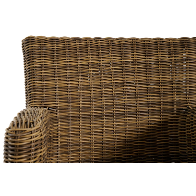 Beauville tuinstoel in bruin wicker