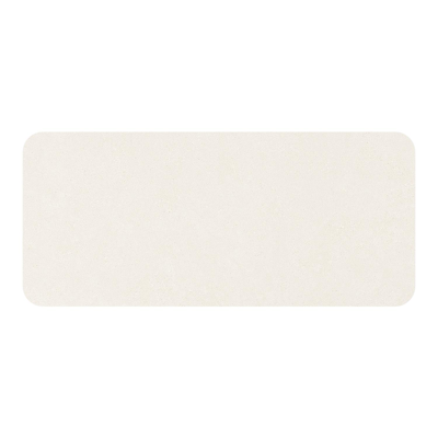 Orso tuintafel rechthoekig afgerond in zwart aluminium en volkeramiek beige - L 180 x B 80 x H 75 cm