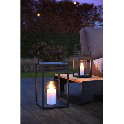 Vesper outdoor windlicht zwart