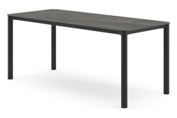 Rechthoekig afgerond - L 200 x B 80 x H 75 cm