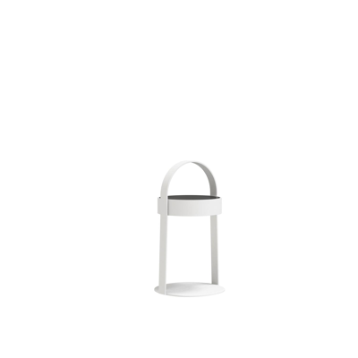 Lampe d'extérieur Helio blanc 26,5 cm