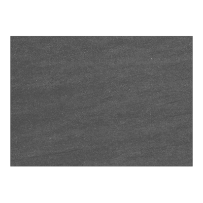 Table d'appoint pop-up Cirello rectangulaire en aluminium blanc et céramique pleine Basalt Black - Lg. 70 x Lrg. 50 x Haut. 44 cm