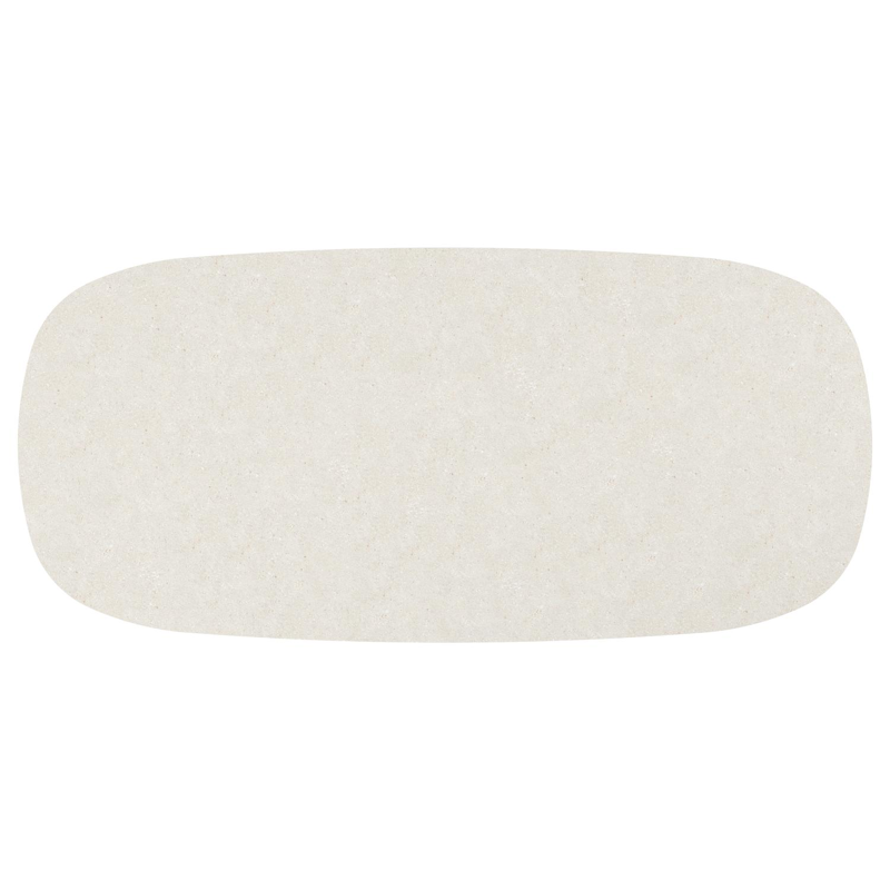 Amico tuintafel bombo xl in beige aluminium en volkeramiek Shilin - L 320 x B 148 x H 73.5 cm