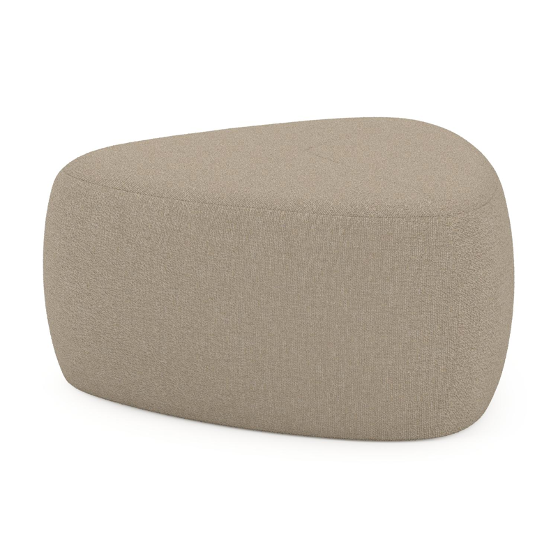 Masso poef in marbella sand all weather cosytica - B 60 x D 60 x H 35 cm
