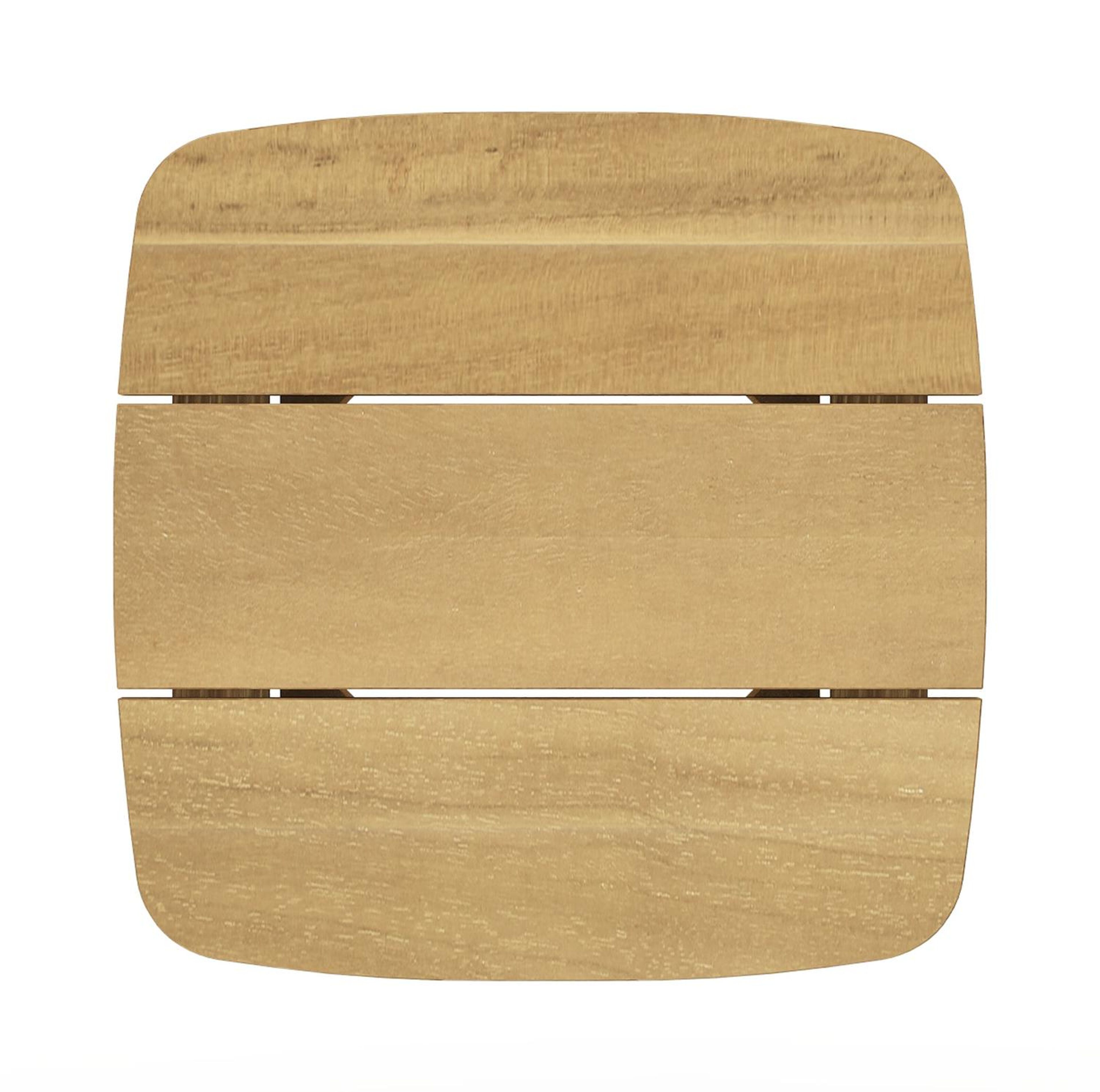 Table d'appoint Lacrima en teck - Lg 45 x larg. 45 x H 45 cm