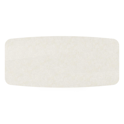 Donato tuintafel in wit aluminium en volkeramiek shilin - L 255 x B 115 x H 74 cm