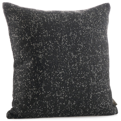 Coussin déco 55 x 55 cm en all weather sunbrella® luxe tweed raven