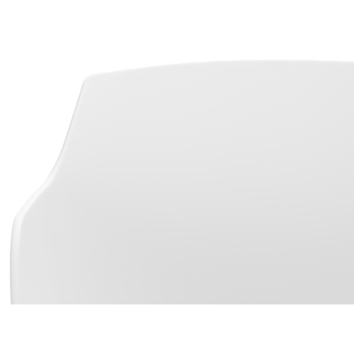 Bahia tuinset in wit aluminium en polywood tafelblad met 6 Paco tuinstoelen