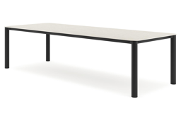 Rechthoekig afgerond - L 290 x B 110 x H 75 cm