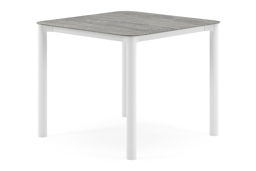 Afgerond vierkant - L 90 x B 90 x H 75 cm