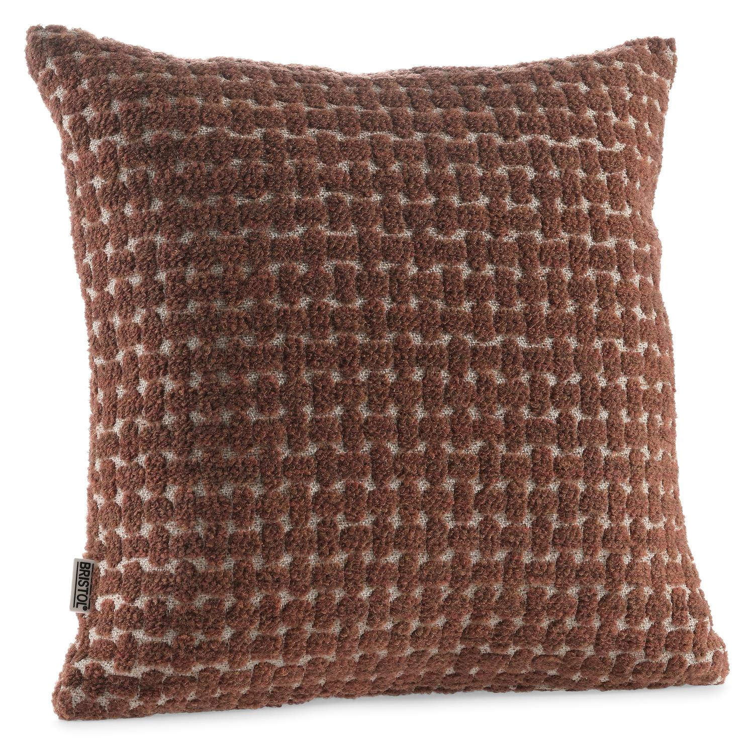 Sierkussen 45 x 45 cm in All Weather Cosytica pebble rust