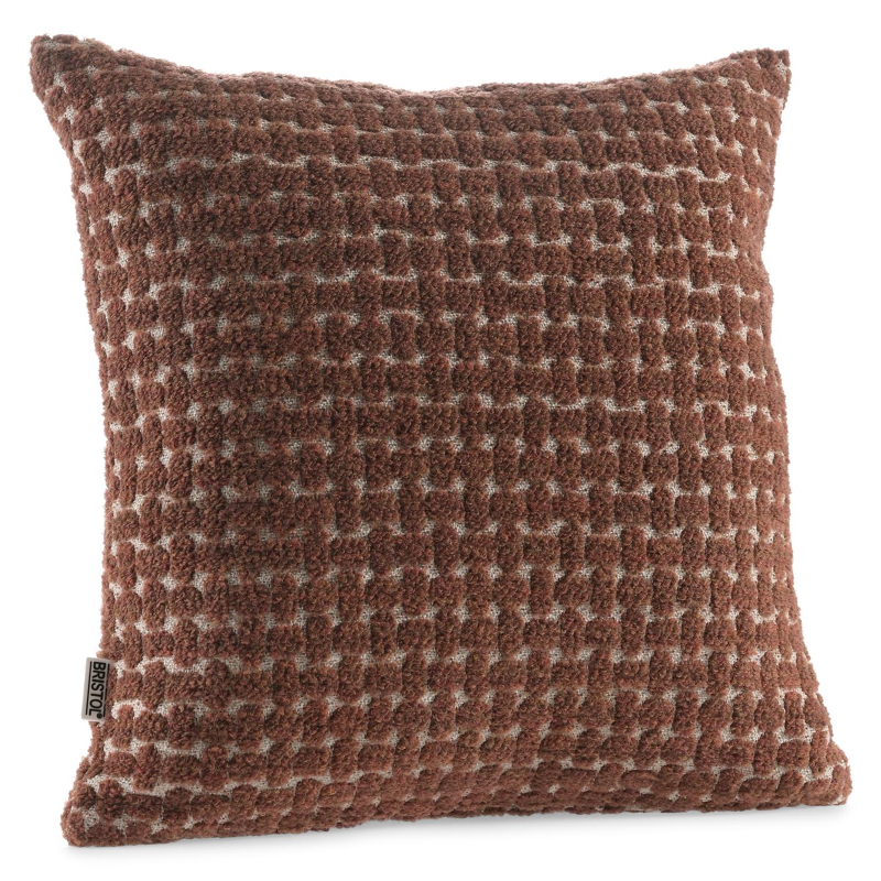 Sierkussen 45 x 45 cm in All Weather Cosytica pebble rust