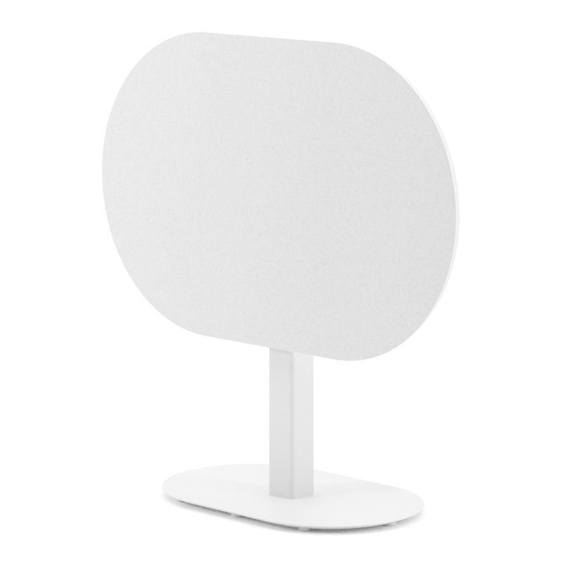 Table de jardin Teramo inclinable bombo en aluminium blanc et céramique pleine Arctic White - Lg. 110 x Lrg. 70 x Haut. 73.7 cm