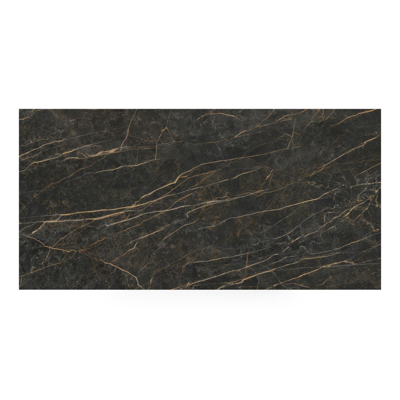 Table de jardin Nano en aluminium noir et céramique pleine black obsession - Lg 200 x Larg. 100 x H 75 cm