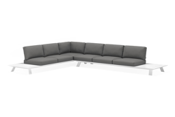 3 places coin gauche/ droite + 3 places + tables latérales