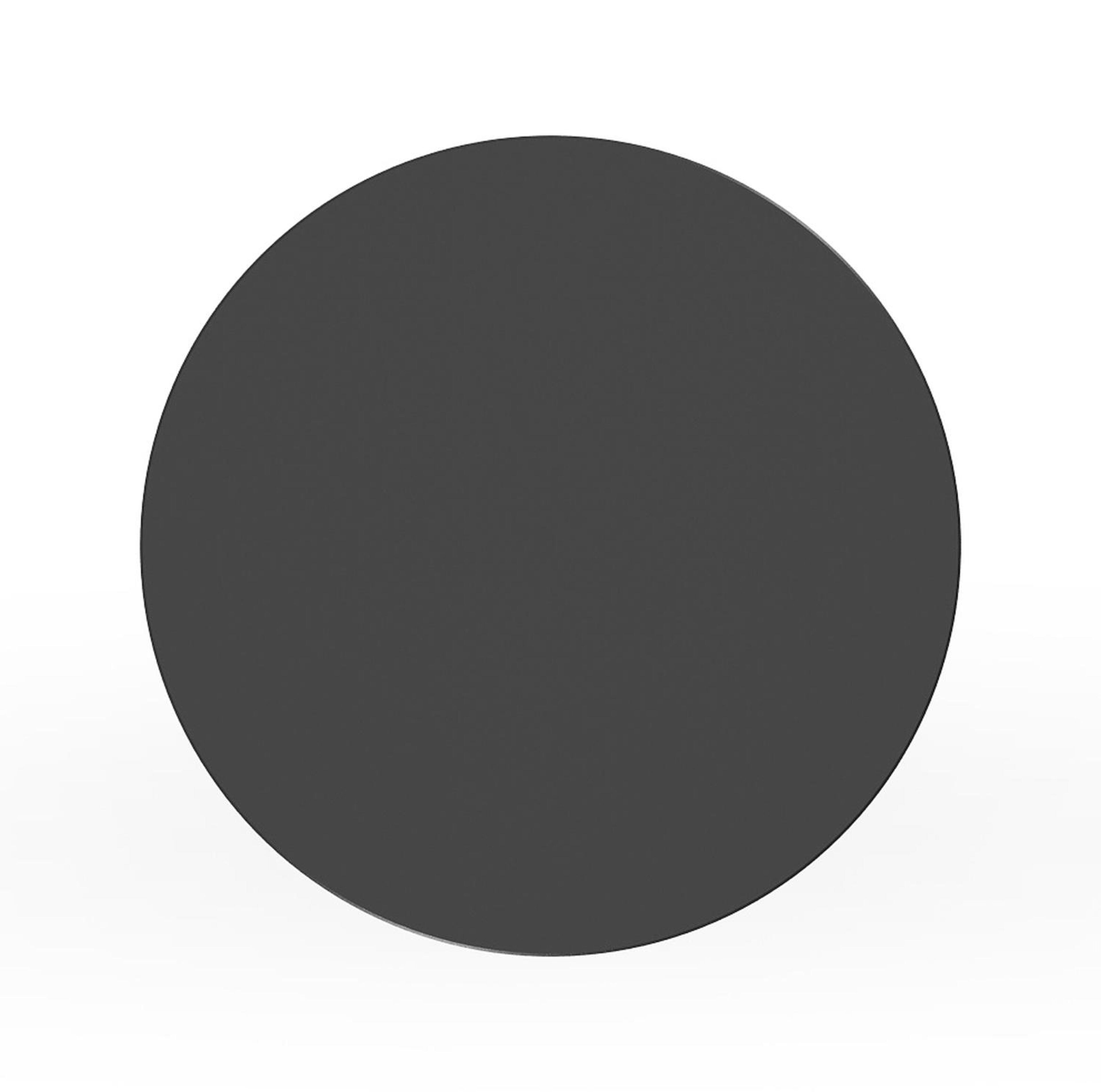 Bomero bijzettafel in zwart aluminium - Dia. 34 x H 46 cm