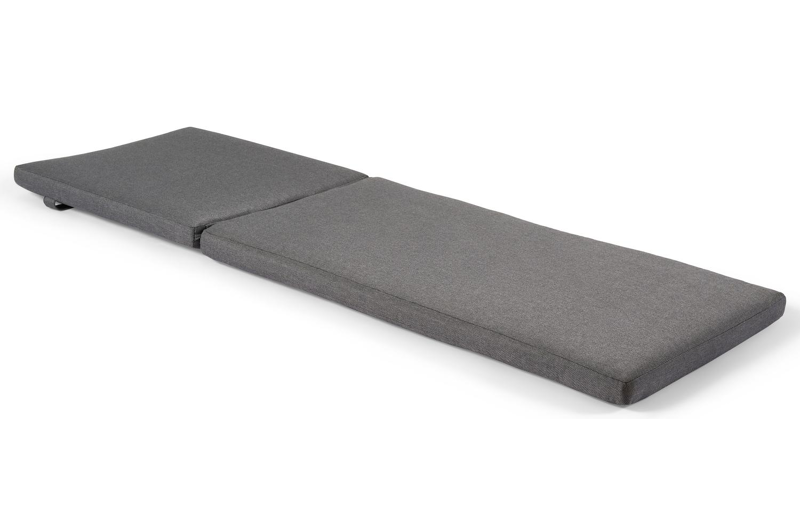 Caravelle/Bari ligbedkussen weather+ softtouch grijs