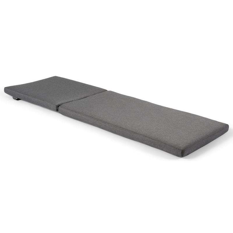 Caravelle/Bari ligbedkussen weather+ softtouch grijs