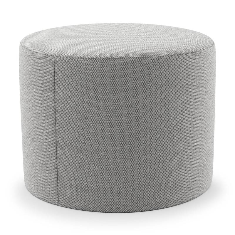 Pouf Masso arrondis en lopi ash All weather sunbrella® luxe - Diam. 55 x Haut. 40 cm