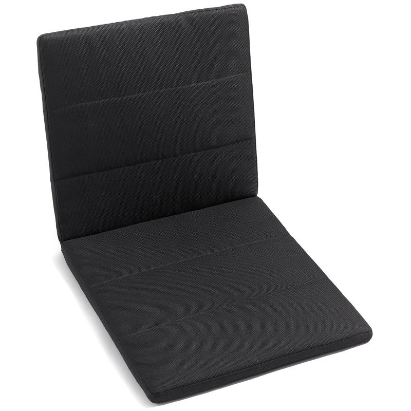 (N) AMALFI|CALOBRA SEAT CUSHION - WP OLEFIN - BLACK