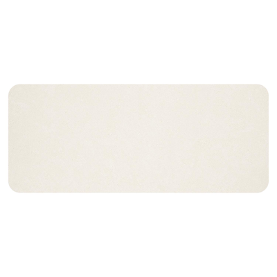 Mira tuintafel rechthoekig afgerond in beige aluminium en sintered stone Crema minerale - L 220 x B 92 x H 74 cm