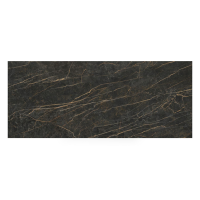 Table de jardin Nano en aluminium noir et céramique pleine black obsession - Lg 240 x Larg. 100 x H 75 cm