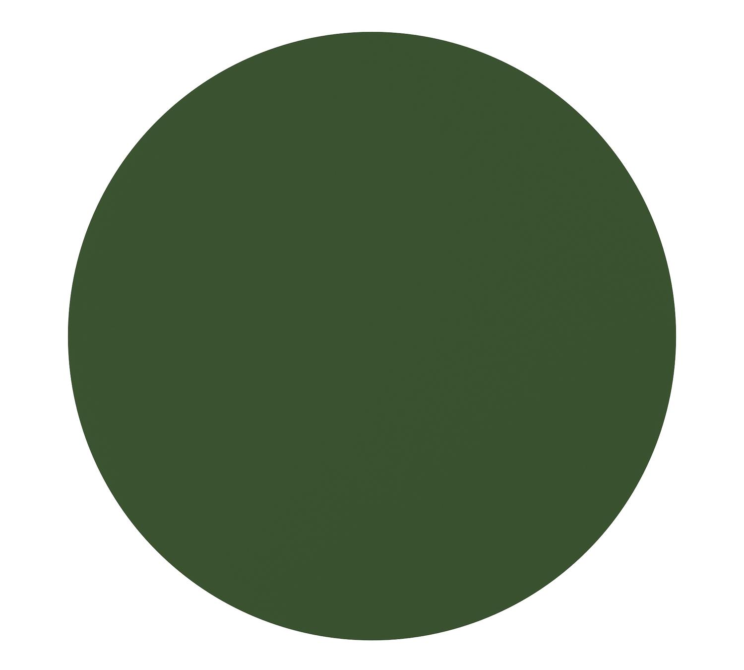 Fano tuintafel in groen aluminium - Dia. 110 x H 75 cm