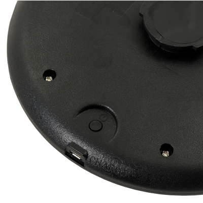 Lampe LED noir pour parasol pendant