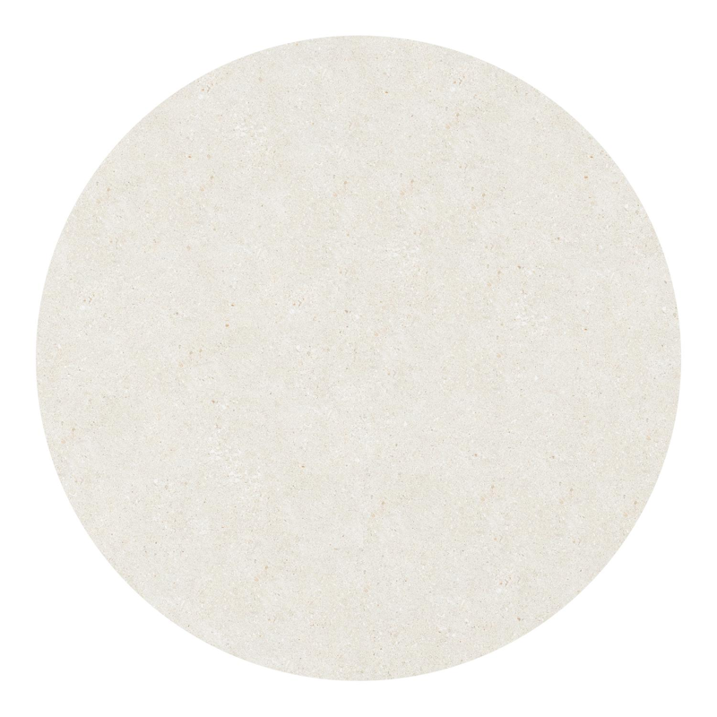 Fano tuintafel in wit aluminium en volkeramiek shilin - Dia. 148 x H 75 cm