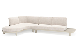 Chaise longue droite + 2 places
