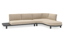 Chaise longue gauche + 2-pl