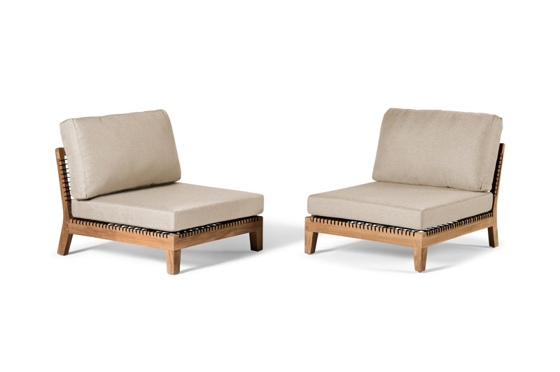 Set van 2 Cosito loungestoelen 
