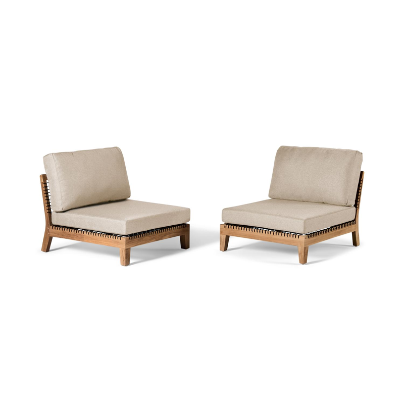 Set van 2 Cosito loungestoelen 