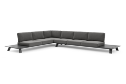 3 places coin gauche/ droite + 3 places + tables latérales