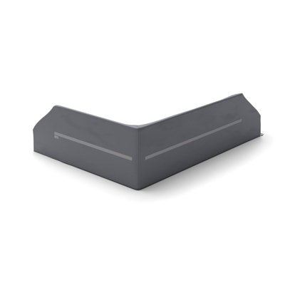 Puglia beschermhoes lounge 3-zit rechts + hoek + 2-zit - L1: 352 cm x L2: 272 cm x B: 87 cm x H: 64 cm