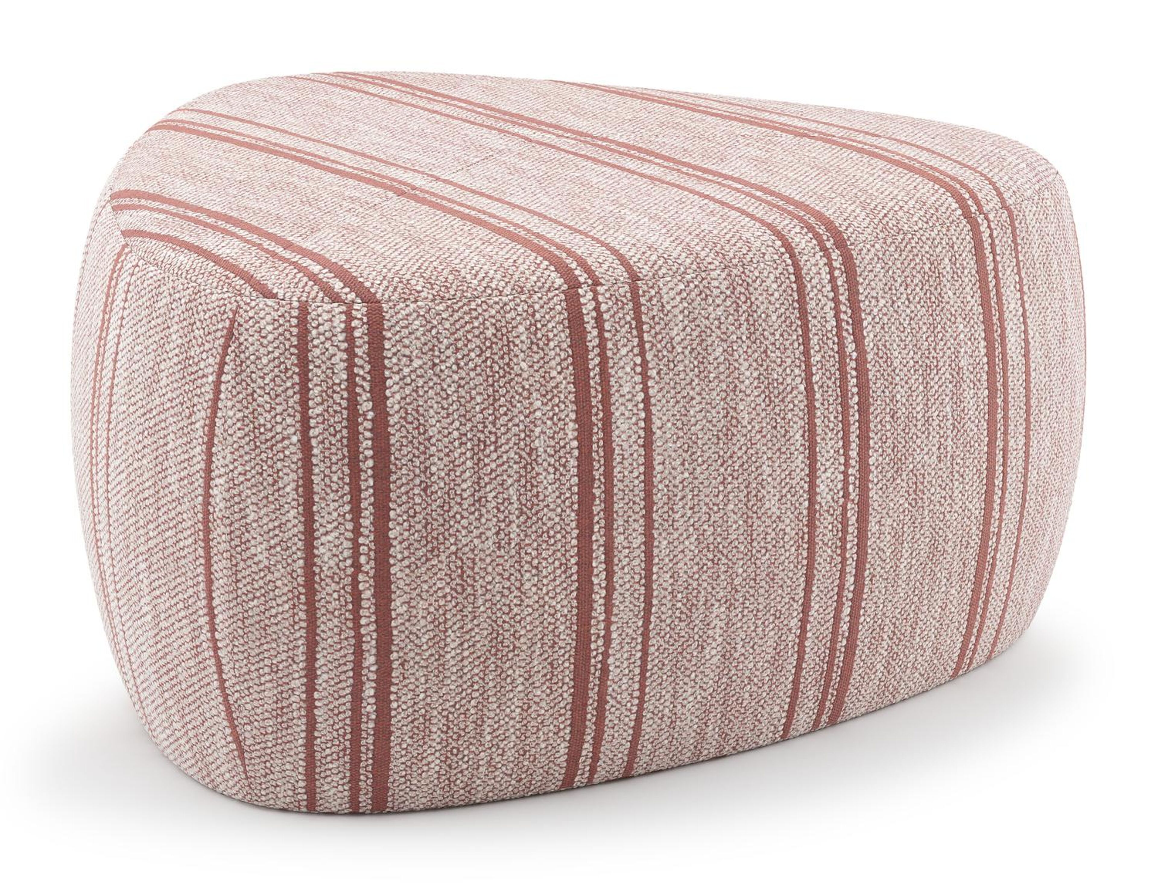 Masso poef in harvest esterel all weather sunbrella® luxe - B 60 x D 60 x H 35 cm